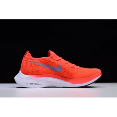 Nike Zoom Vaporfly 4% Flyknit Bright Crimson/Ice Açık Kırmızı / Mavi Koşu Ayakkabısı Türkiye - AAUL4